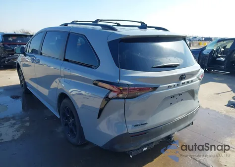 2025 Toyota Sienna Woodland Edition from USA, damaged, VIN 5TDCSKFC9SS191051